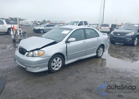 2007 Toyota Corolla S z USA, uszkodzony, nr VIN 1NXBR32E87Z842799